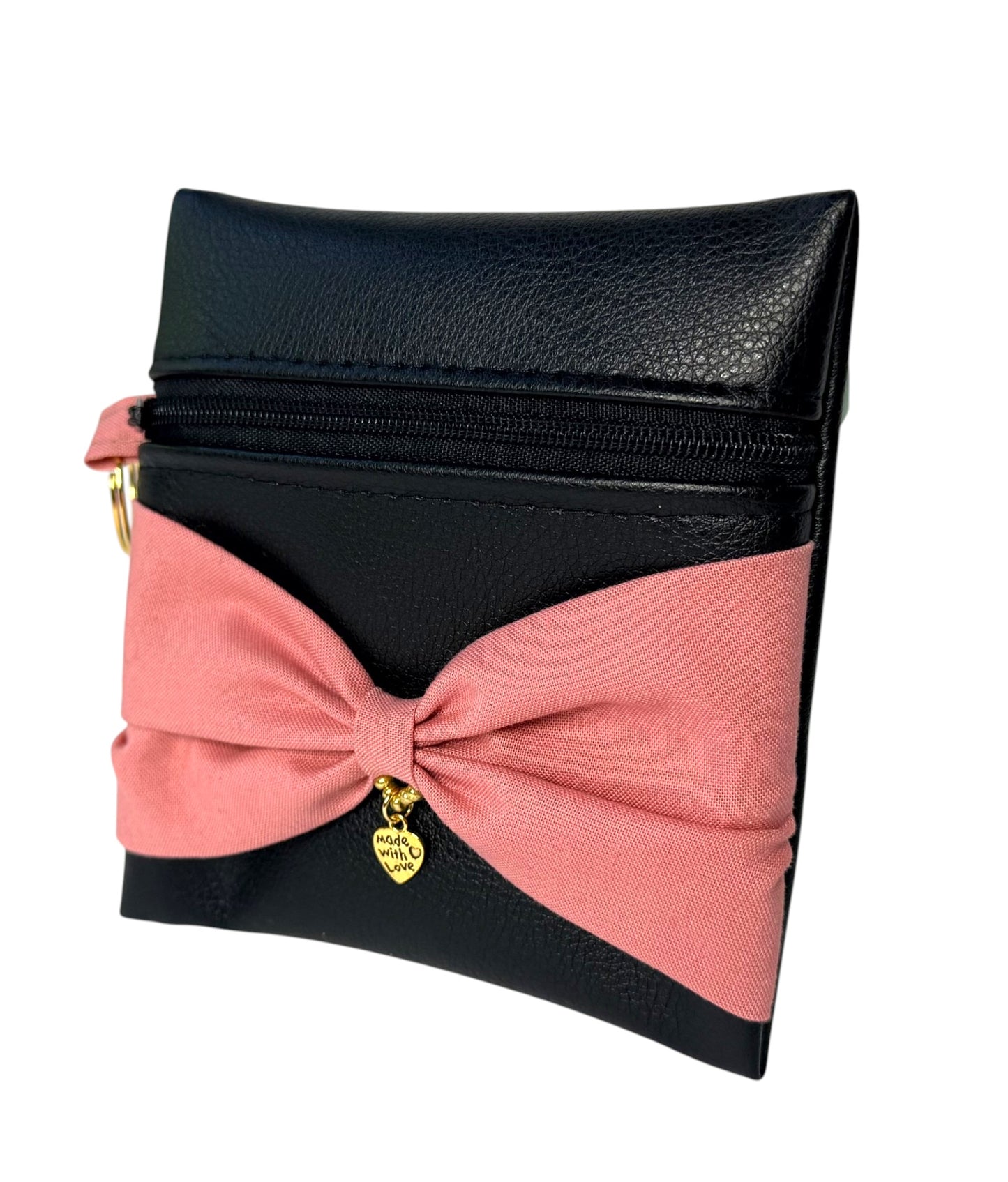 Black Keychain Purse