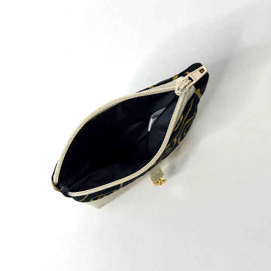 Black Golden Bag Charm